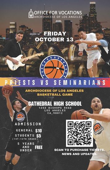 Picture of Fall 2023 Priests vs. Seminarians Basketball Game