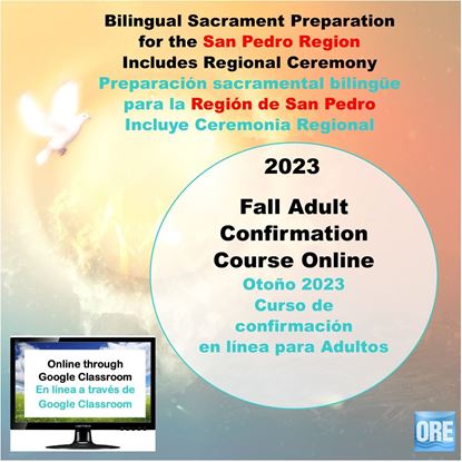 Picture of San Pedro Region - Fall 2023 Adult Confirmation