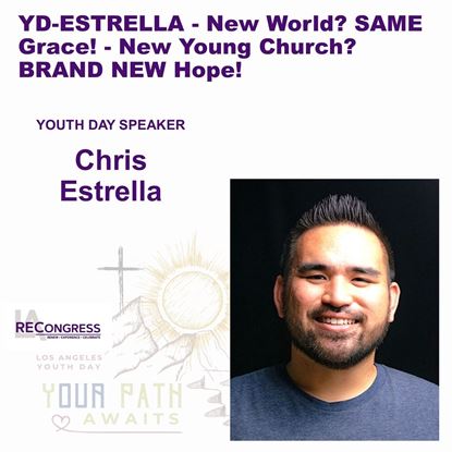 Picture of YD-ESTRELLA(24): New World? SAME Grace! - New Young Church? BRAND NEW Hope!