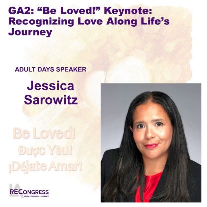 Picture of GA2(24): Keynote "Be Loved!" - Recognizing Love Along Life's Journey