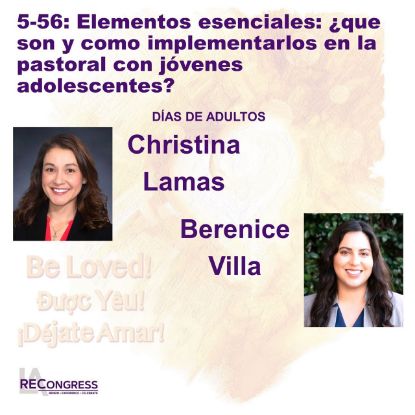 Picture of 5-56(24): Elementos esenciales: ¿que son y como implementarlos en la pastoral con jóvenes adolescentes?