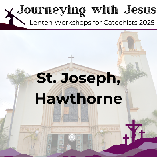 Picture of Journeying with Jesus Lenten Workshop - St. Joseph, Hawthorne