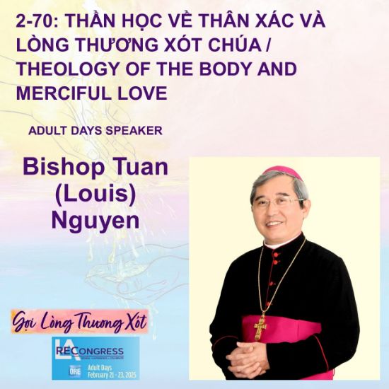 Picture of 2-70(25): Thần học về Thân Xác và Lòng Thương Xót Chúa / Theology of the Body and Merciful Love