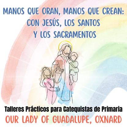 Picture of Manos que Oran, Manos que Crean: con Jesús, los Santos y los Sacramentos - OLGuadalupeOx