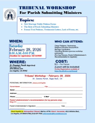 Picture of Tribunal Workshop 2026