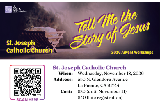 Picture of 2026 Advent Workshop - StJoseph (La Puente)