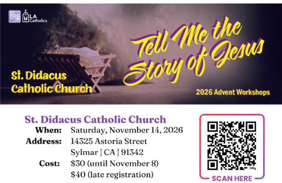 Picture of 2026 Advent Workshop - StDidacus (Sylmar)