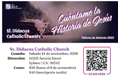 Picture of 2026 Taller de Adviento - StDidacus (Sylmar)